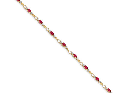 14k Yellow Gold Bracelets Style BM4482 - Classique Jewelry Inc.