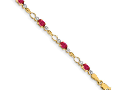 14k Yellow Gold Bracelets Style BM4482 - Classique Jewelry Inc.