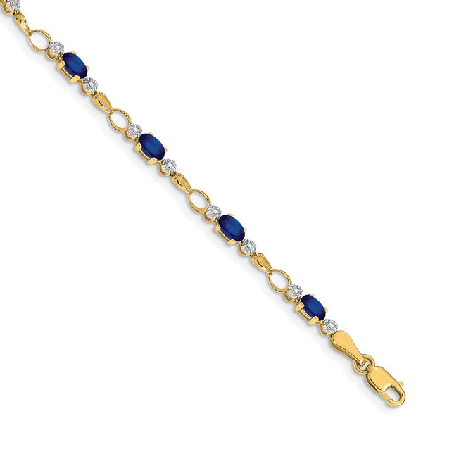 14k Yellow Gold Bracelets Style BM4482 - Classique Jewelry Inc.