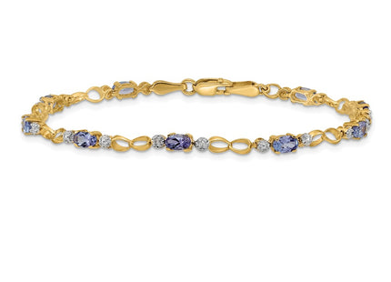 14k Yellow Gold Bracelets Style BM4482 - Classique Jewelry Inc.