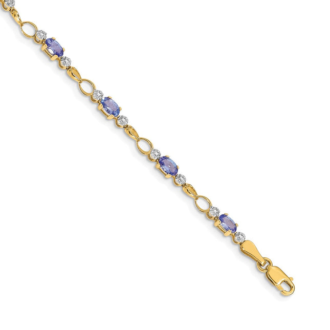 14k Yellow Gold Bracelets Style BM4482 - Classique Jewelry Inc.