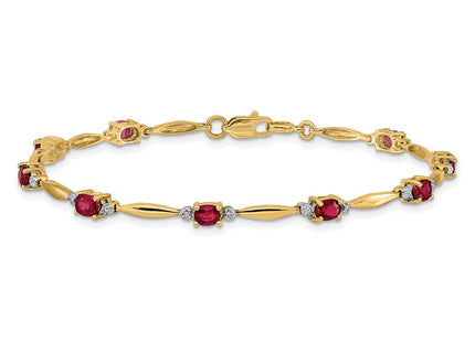 14k Yellow Gold Bracelets Style BM4484 - Classique Jewelry Inc.
