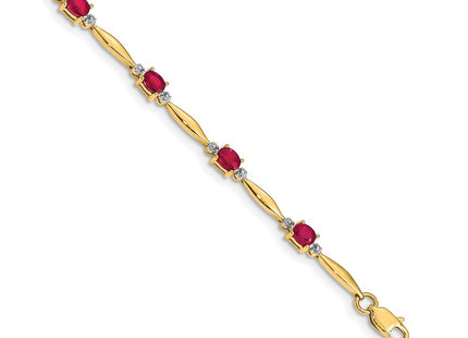 14k Yellow Gold Bracelets Style BM4484 - Classique Jewelry Inc.