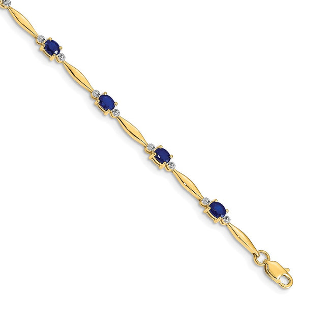 14k Yellow Gold Bracelets Style BM4484 - Classique Jewelry Inc.
