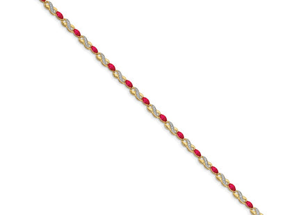 14k Yellow Gold Bracelets Style BM4485 - Classique Jewelry Inc.