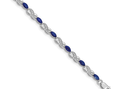 14k White Gold Bracelets Style BM4485 - Classique Jewelry Inc.