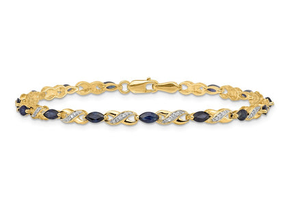 14k Yellow Gold Bracelets Style BM4485 - Classique Jewelry Inc.
