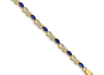 14k Yellow Gold Bracelets Style BM4485 - Classique Jewelry Inc.