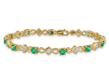 14k Yellow Gold Bracelets Style BM4486 - Classique Jewelry Inc.