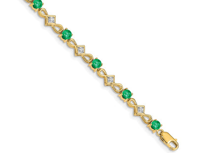 14k Yellow Gold Bracelets Style BM4486 - Classique Jewelry Inc.