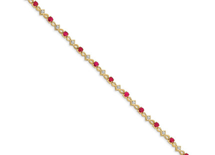 14k Yellow Gold Bracelets Style BM4486 - Classique Jewelry Inc.