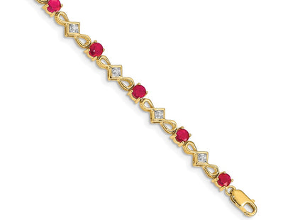 14k Yellow Gold Bracelets Style BM4486 - Classique Jewelry Inc.