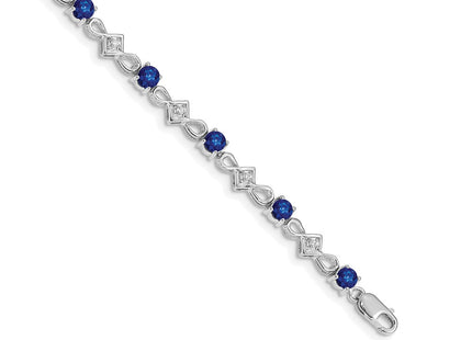 14k White Gold Bracelets Style BM4486 - Classique Jewelry Inc.