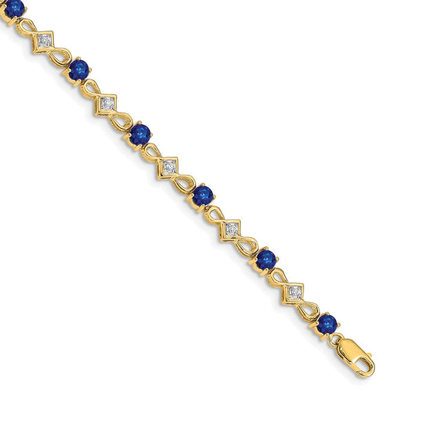 14k Yellow Gold Bracelets Style BM4486 - Classique Jewelry Inc.