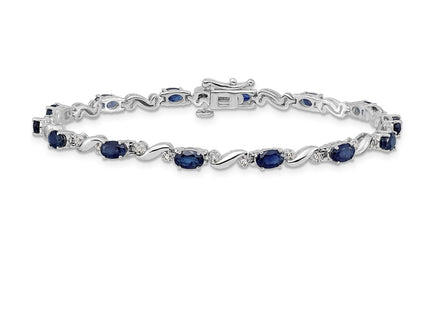 14k White Gold Bracelets Style BM4487 - Classique Jewelry Inc.