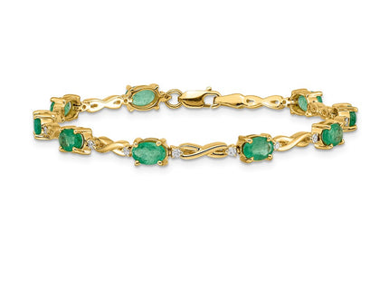 14k Yellow Gold Bracelets Style BM4488 - Classique Jewelry Inc.