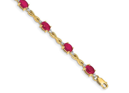 14k Yellow Gold Bracelets Style BM4488 - Classique Jewelry Inc.
