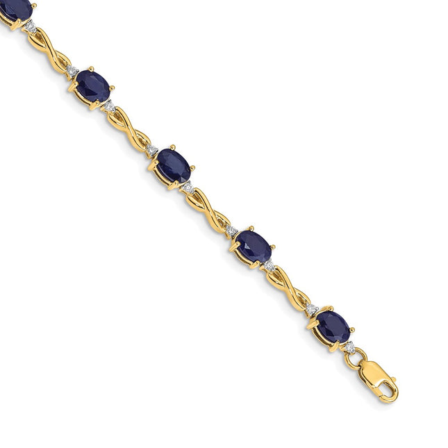 14k Yellow Gold Bracelets Style BM4488 - Classique Jewelry Inc.