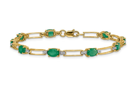 14k Yellow Gold Bracelets Style BM4489 - Classique Jewelry Inc.