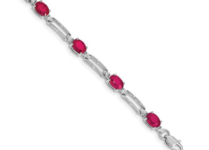 14k White Gold Bracelets Style BM4489 - Classique Jewelry Inc.