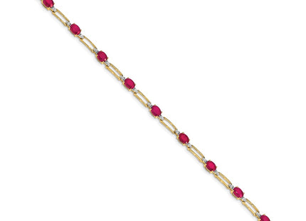 14k Yellow Gold Bracelets Style BM4489 - Classique Jewelry Inc.