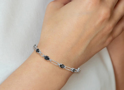 14k White Gold Bracelets Style BM4489 - Classique Jewelry Inc.