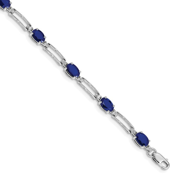 14k White Gold Bracelets Style BM4489 - Classique Jewelry Inc.