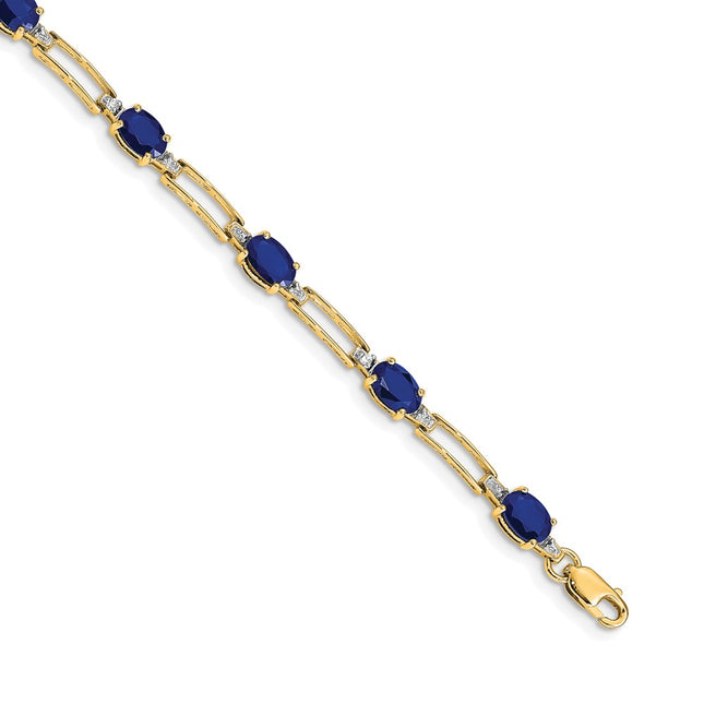 14k Yellow Gold Bracelets Style BM4489 - Classique Jewelry Inc.