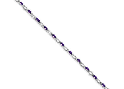 14k White Gold Bracelets Style BM4491 - Classique Jewelry Inc.