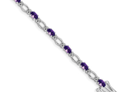 14k White Gold Bracelets Style BM4491 - Classique Jewelry Inc.
