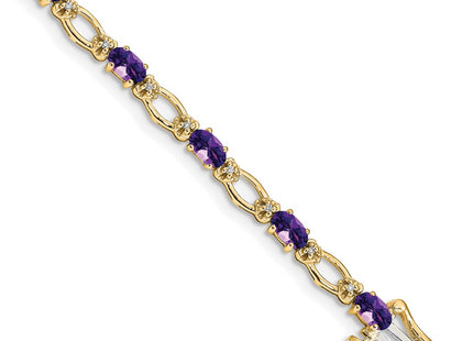 14k Yellow Gold Bracelets Style BM4491 - Classique Jewelry Inc.