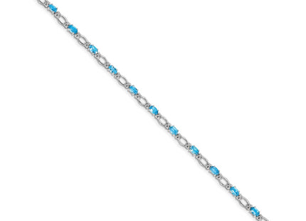 14k White Gold Bracelets Style BM4491 - Classique Jewelry Inc.