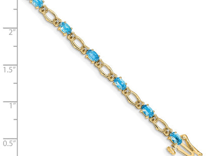 14k Yellow Gold Bracelets Style BM4491 - Classique Jewelry Inc.