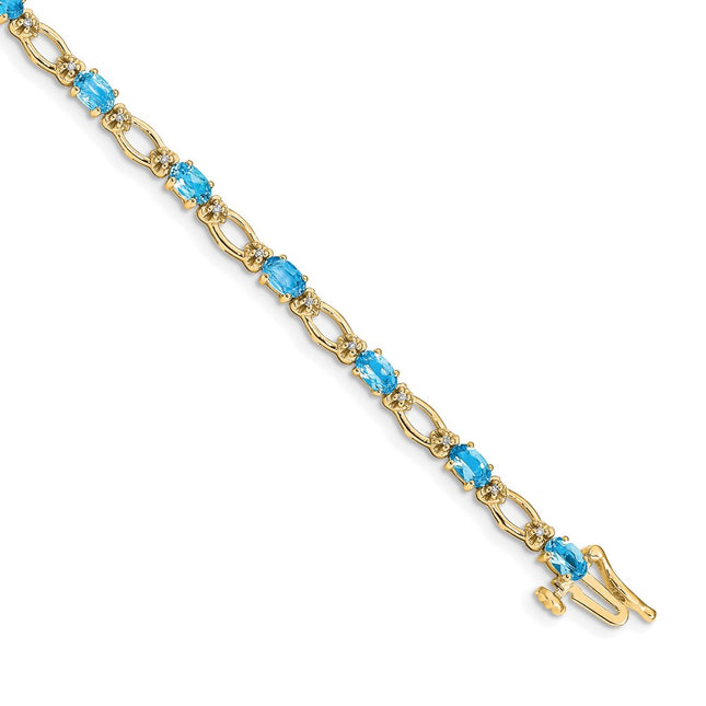 14k Yellow Gold Bracelets Style BM4491 - Classique Jewelry Inc.
