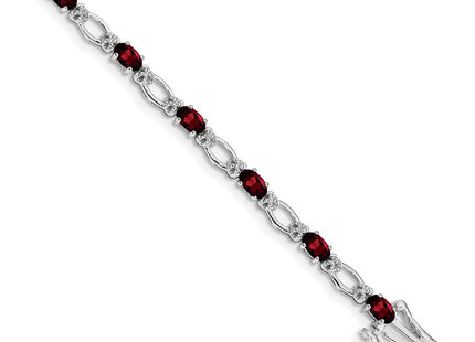 14k White Gold Bracelets Style BM4491 - Classique Jewelry Inc.