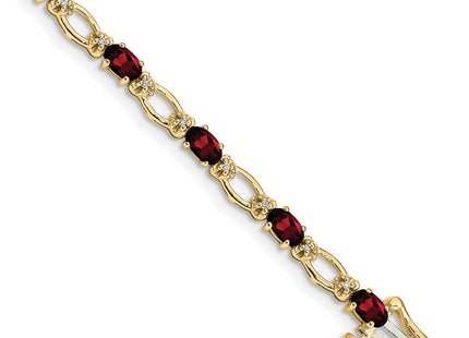 14k Yellow Gold Bracelets Style BM4491 - Classique Jewelry Inc.