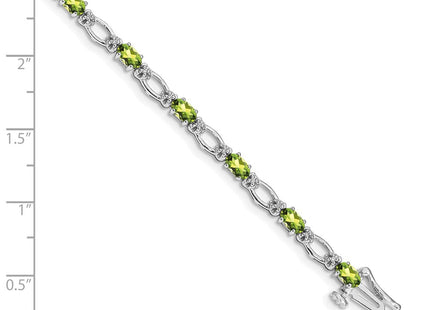 14k White Gold Bracelets Style BM4491 - Classique Jewelry Inc.