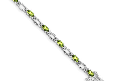 14k White Gold Bracelets Style BM4491 - Classique Jewelry Inc.