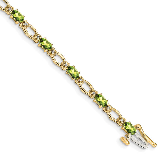 14k Yellow Gold Bracelets Style BM4491 - Classique Jewelry Inc.