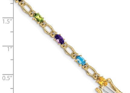 14k Yellow Gold Bracelets Style BM4491 - Classique Jewelry Inc.