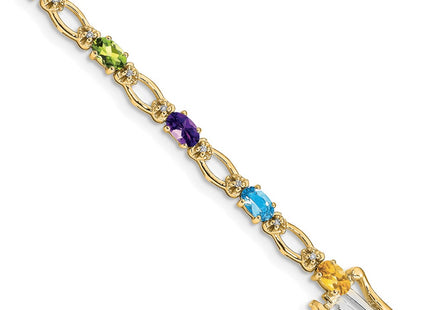 14k Yellow Gold Bracelets Style BM4491 - Classique Jewelry Inc.