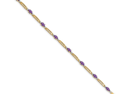 14k Yellow Gold Bracelets Style BM4492 - Classique Jewelry Inc.