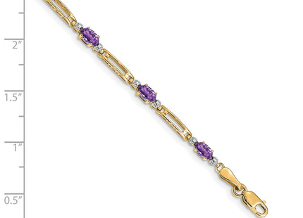14k Yellow Gold Bracelets Style BM4492 - Classique Jewelry Inc.