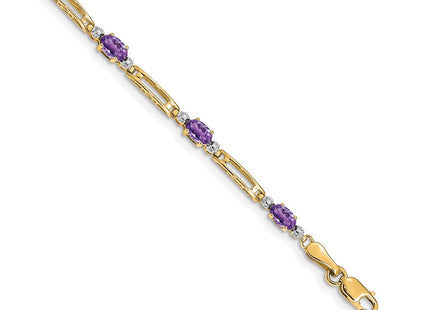 14k Yellow Gold Bracelets Style BM4492 - Classique Jewelry Inc.