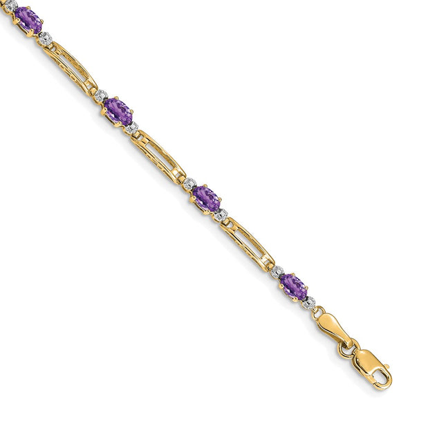 14k Yellow Gold Bracelets Style BM4492 - Classique Jewelry Inc.
