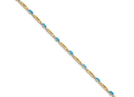 14k Yellow Gold Bracelets Style BM4492 - Classique Jewelry Inc.