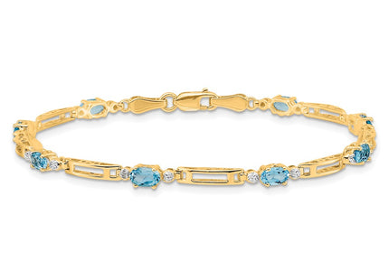 14k Yellow Gold Bracelets Style BM4492 - Classique Jewelry Inc.