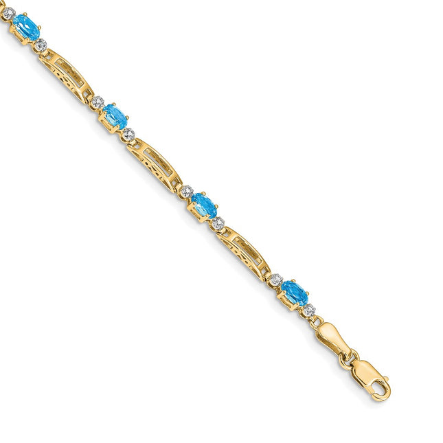 14k Yellow Gold Bracelets Style BM4492 - Classique Jewelry Inc.