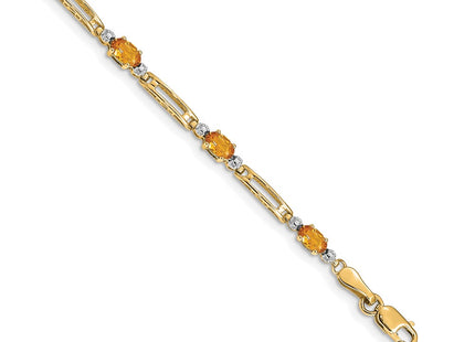 14k Yellow Gold Bracelets Style BM4492 - Classique Jewelry Inc.