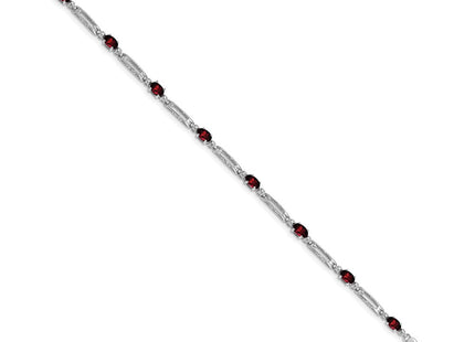 14k White Gold Bracelets Style BM4492 - Classique Jewelry Inc.